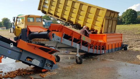 Maize setup – truck unloader