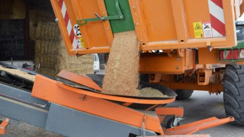 Round hopper – Grains conveyor