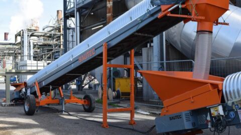 anti-tilt base – grains conveyor