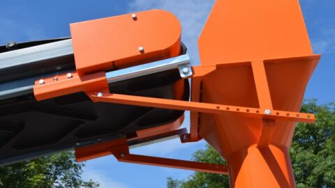 end chute – grains conveyor