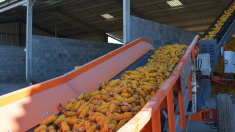 guide rails – truck unloader