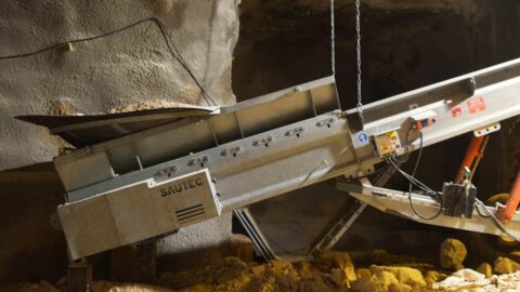round hopper – construction conveyor