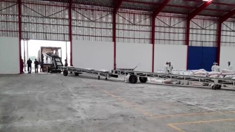 Loading trucks