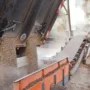 Unloading of bulk products with a SAUTEC truck unloader