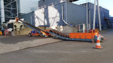 Handling and storage of bulk products