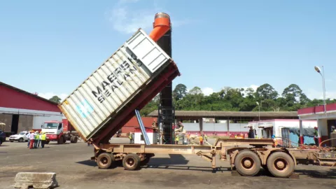 Bulk loading of containers: several solutions to meet the needs of exporters.