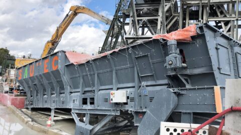 Receiving hopper – bulk reception – truck unloading