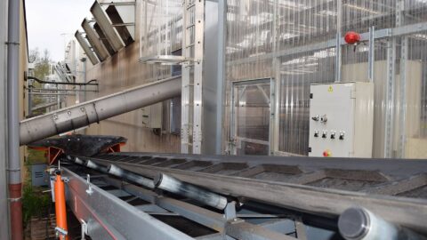 Sludge conveyor belt – sewage treatment plant conveyor belt