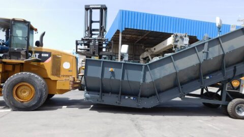 unloading hopper – bulk unloading